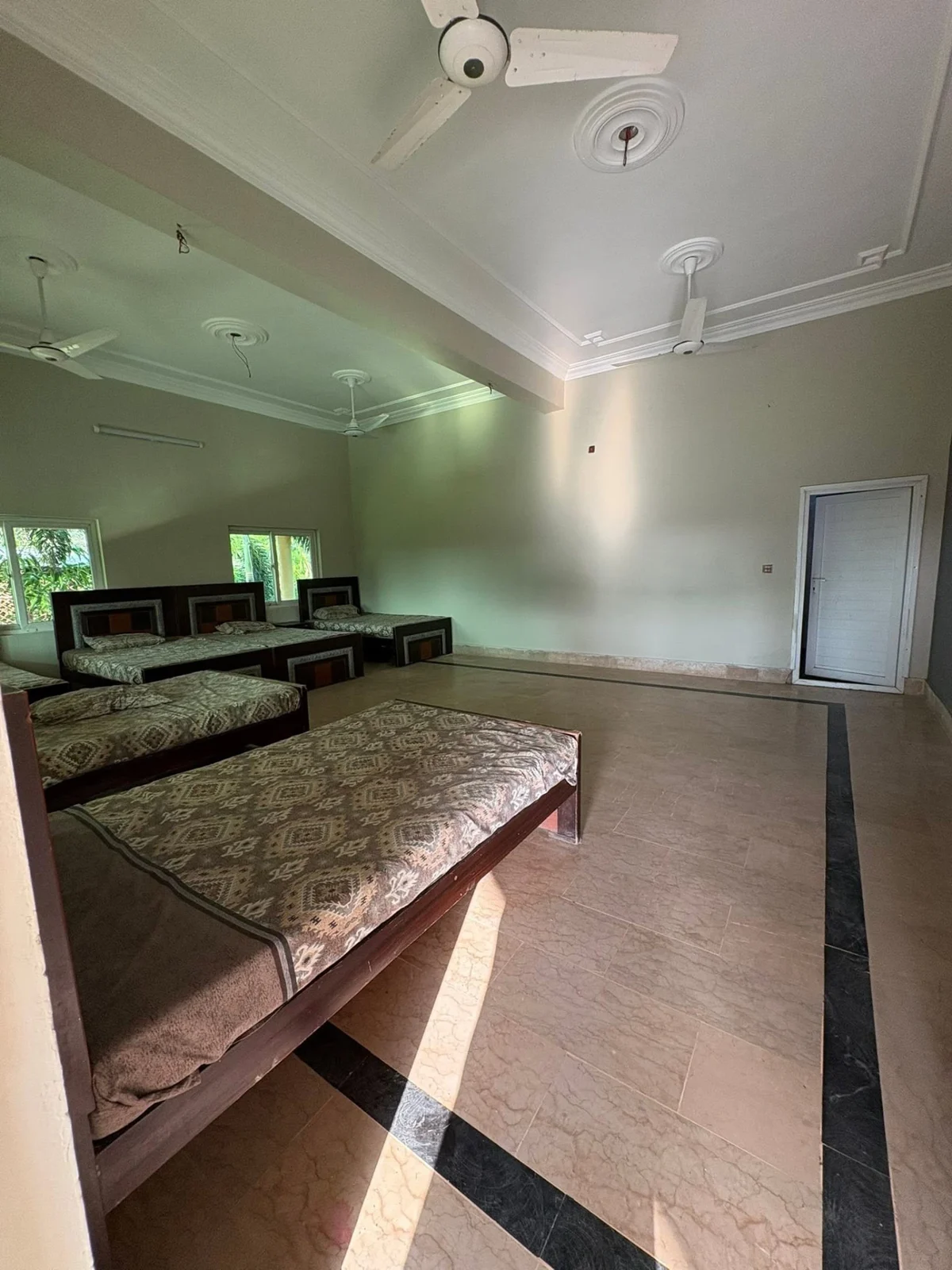 Bright air-conditioned room